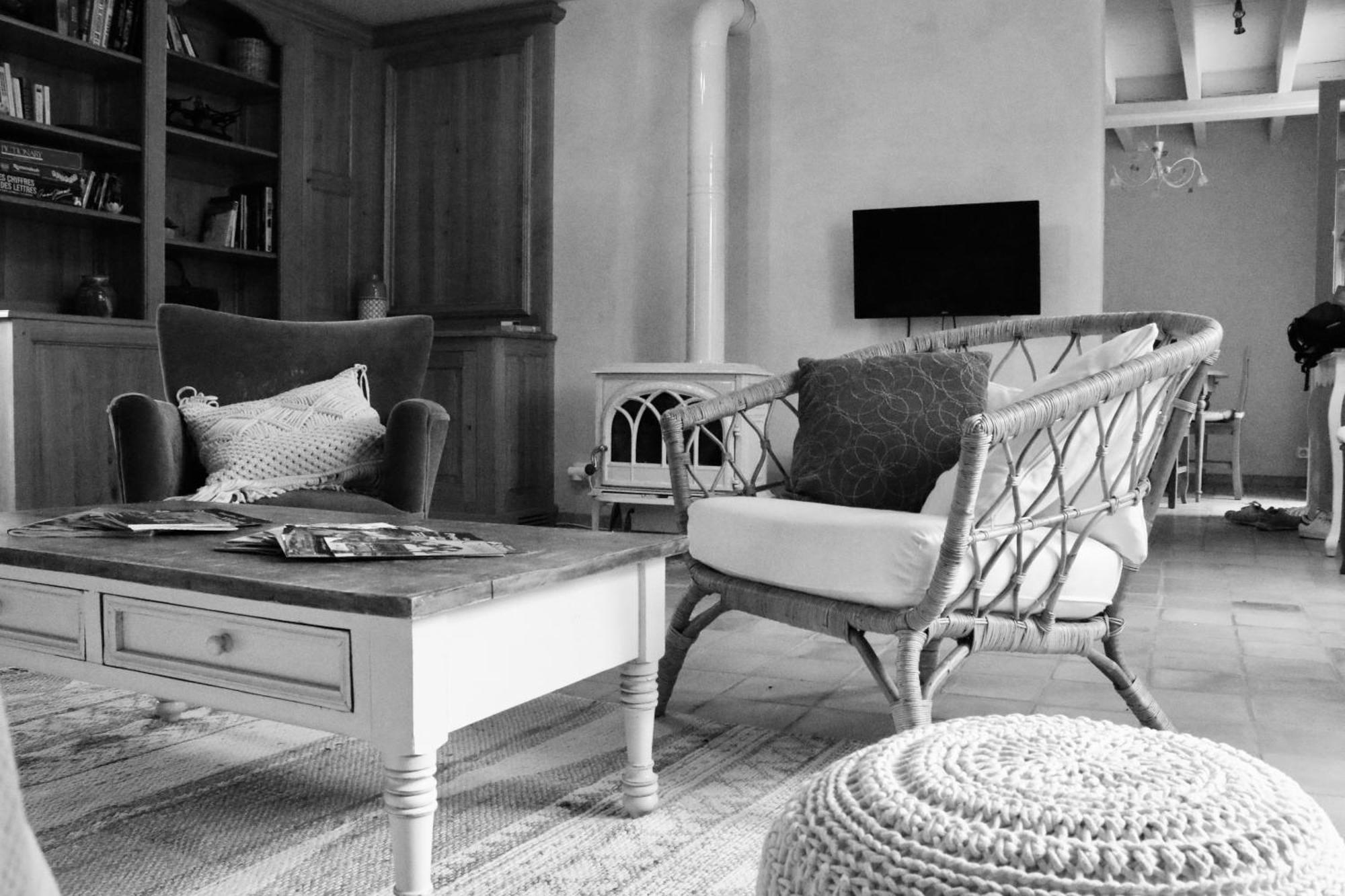 Les Perroutis Villa Saint-Alvère Szoba fotó